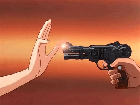 gun shooting gif|anime gun shooting gif.